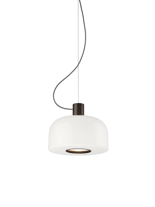 Flos Bellhop Glazen hanglamp - cioko (donkerbruin)