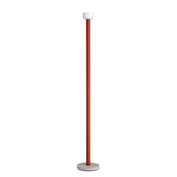 Flos - Bellhop Vloerlamp Brick Red/White