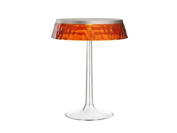 Flos - Bon Jour T Tafellamp Matte Chroom Amber