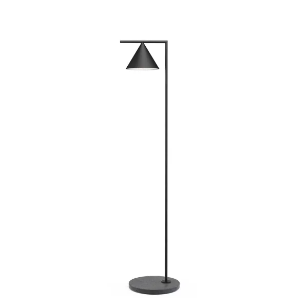 Flos Captain Flint Indoor/Outdoor staande lamp - zwart - 2700 K