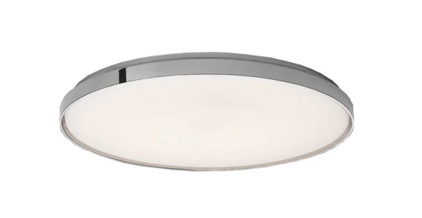 Flos Clara plafondlamp - met chroomkleurige ring