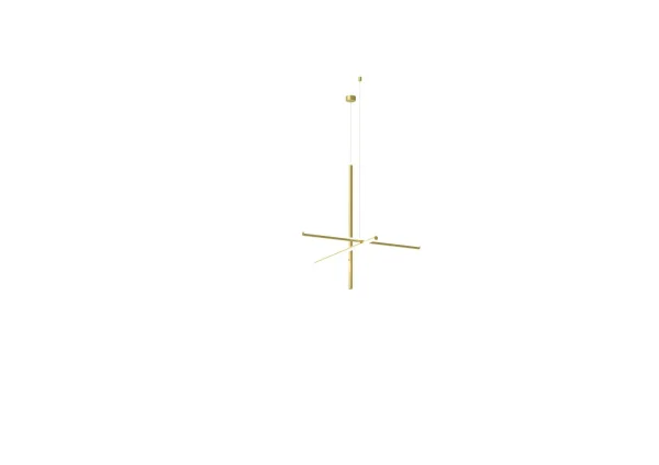 Flos Coordinates hanglamp S1 - geanodiseerd champagne