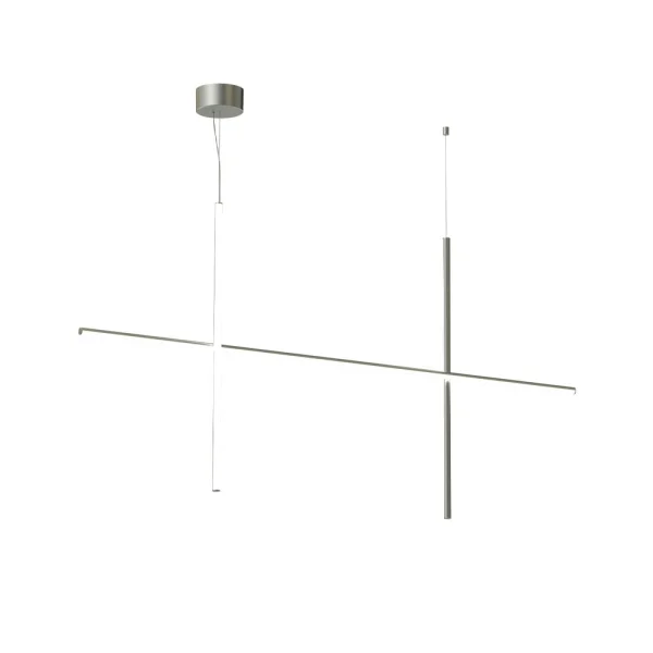 Flos Coordinates S2 hanglamp Aluminium
