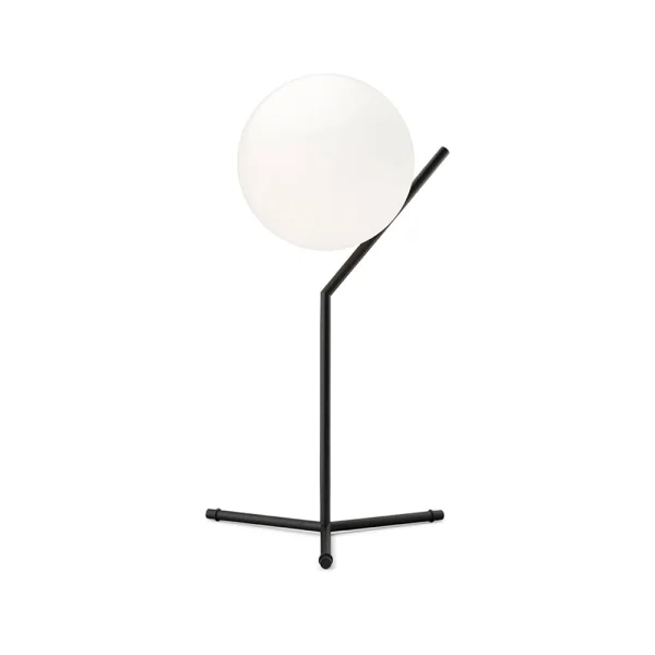 Flos IC lights T1 high tafellamp Zwart-opaal