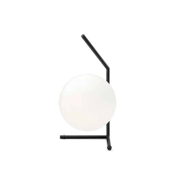 Flos IC lights T1 low tafellamp Zwart-opaal