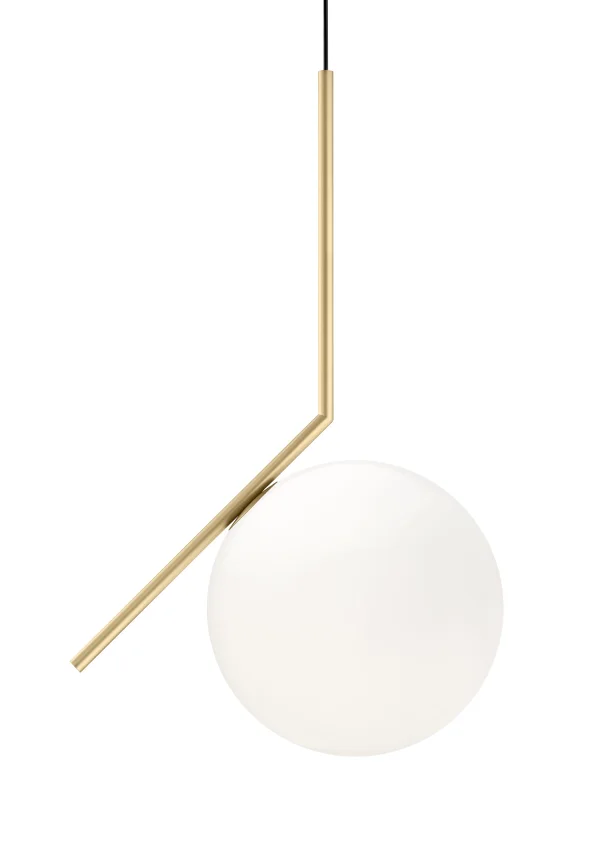 Flos IC S hanglamp - messing - L