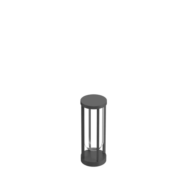 Flos In Vitro Bollard bolderverlichting - anthracite - 40 cm