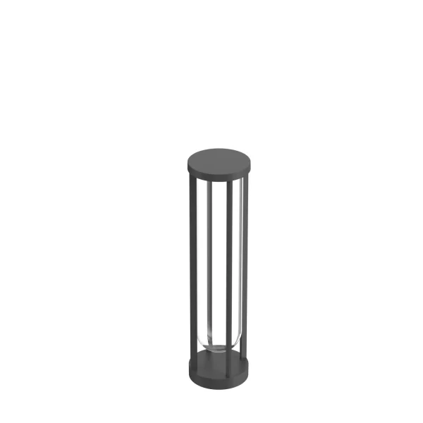 Flos In Vitro Bollard bolderverlichting - anthracite - 60 cm