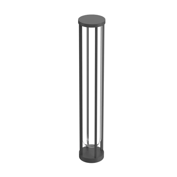 Flos In Vitro Bollard bolderverlichting - anthracite - 90 cm