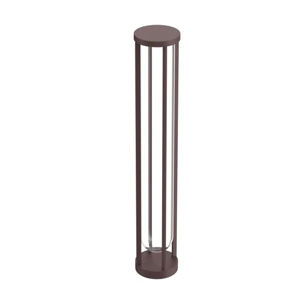 Flos In Vitro Bollard bolderverlichting - donker bruin - 90 cm