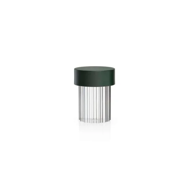 Flos - Last Order Fluted Portable Tafellamp Matt Green