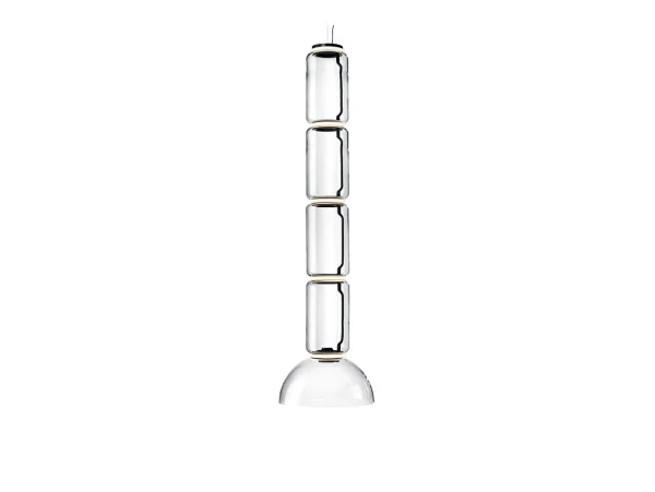 Flos - Noctambule S4 Hanglamp Low Cylinder & Bowl