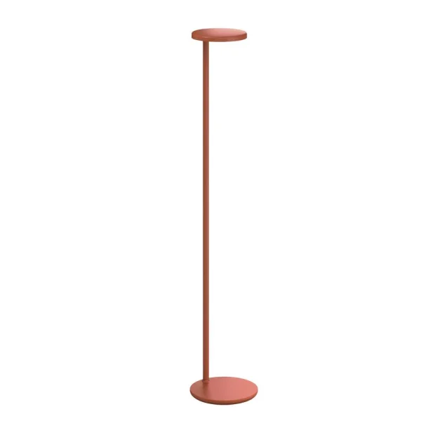 Flos - Oblique F Vloerlamp 2700K USB-C Matt Rust