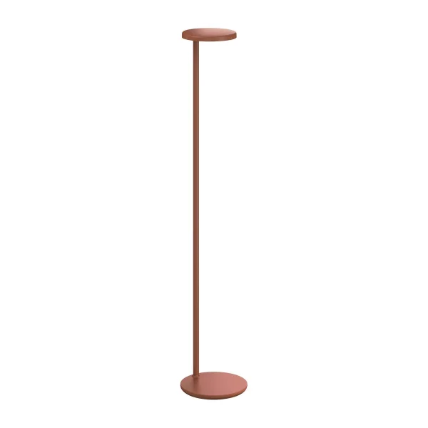Flos Oblique vloerlamp Matte rust