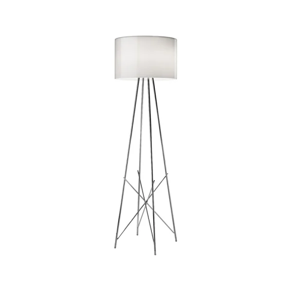 Flos Ray F2 vloerlamp Glas helder