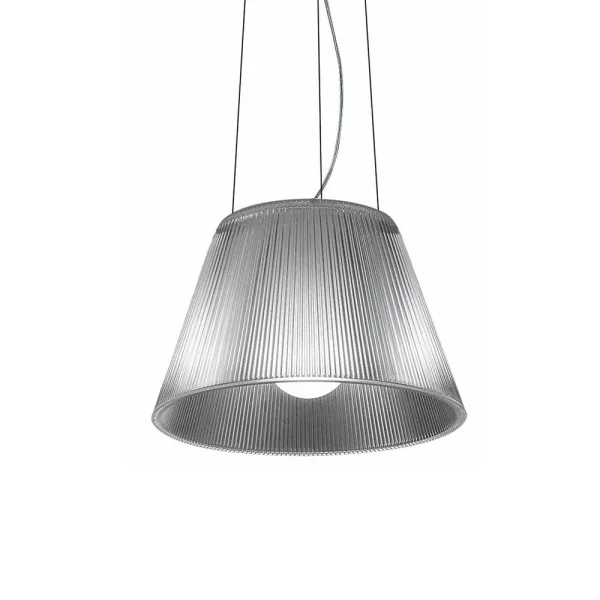 Flos Romeo Moon S1 hanglamp Wit-glas
