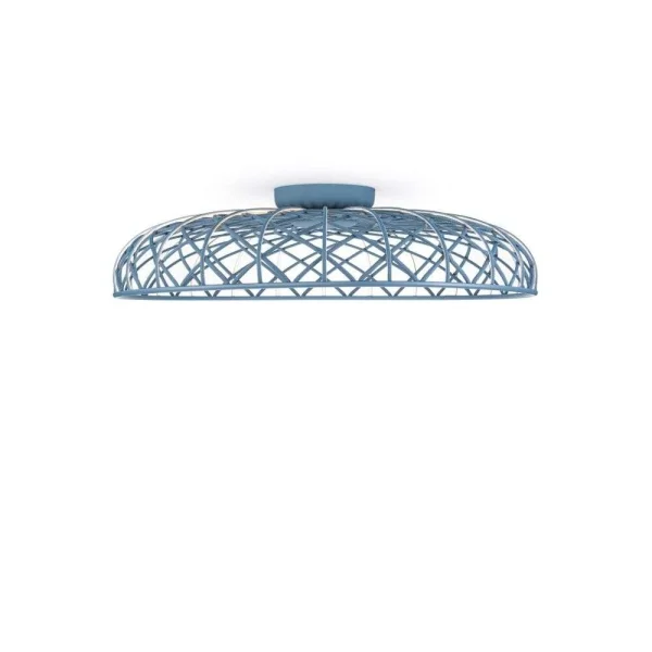 Flos - Skynest C Wand-/Plafondlamp Blue Tomaline