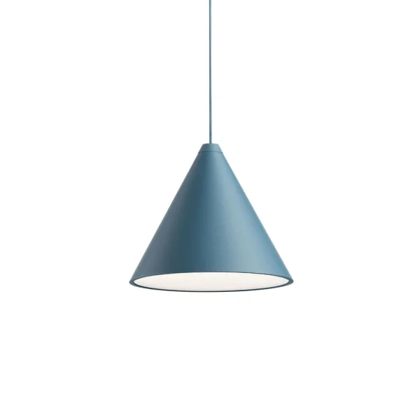 Flos String Light Cone hanglamp Blauw, 12 m kabel