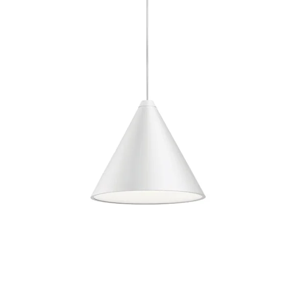 Flos String Light Cone hanglamp Wit, 12 m kabel