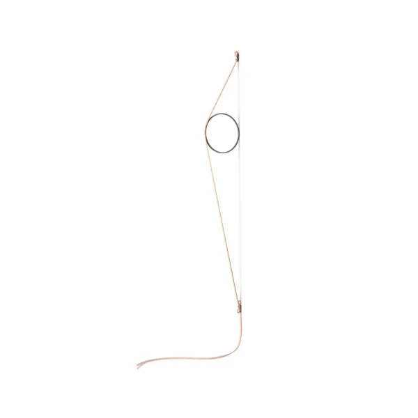 Flos Wirering muurlamp Roze-grijs