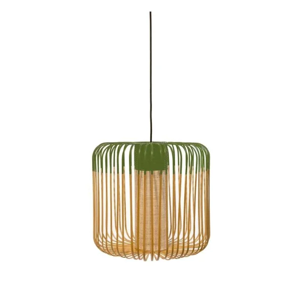 Forestier - Bamboo Hanglamp M Green