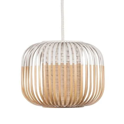 Forestier Bamboo Light hanglamp extra small Ø27 wit