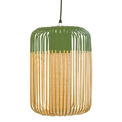 Forestier Bamboo Light hanglamp Ø35 large groen