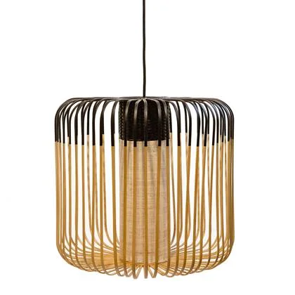 Forestier Bamboo Light hanglamp Ø45 medium zwart