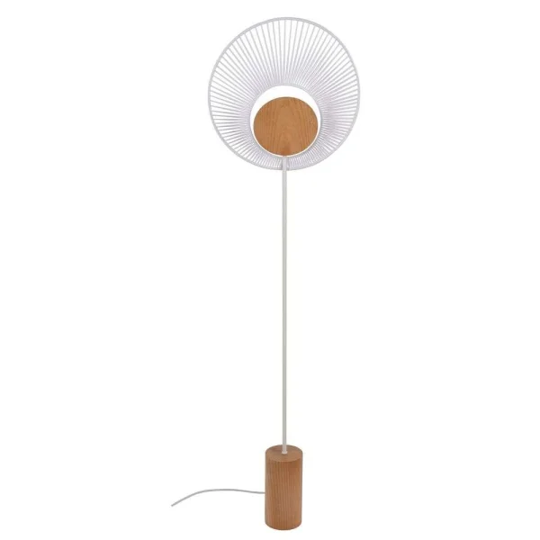 Forestier Oyster vloerlamp white