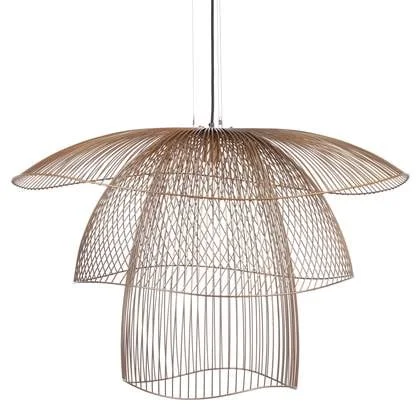 Forestier Papillon hanglamp Ø100 large champagne