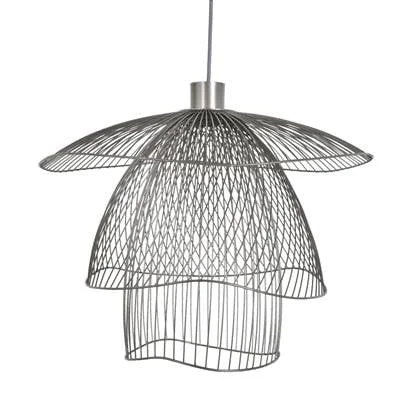 Forestier Papillon hanglamp Ø56 small metallic taupe