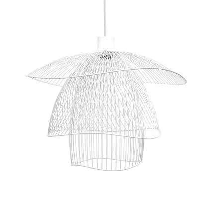 Forestier Papillon hanglamp Ø56 small wit