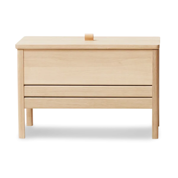 Form & Refine A Line opbergbank 68 cm Geoliede eik