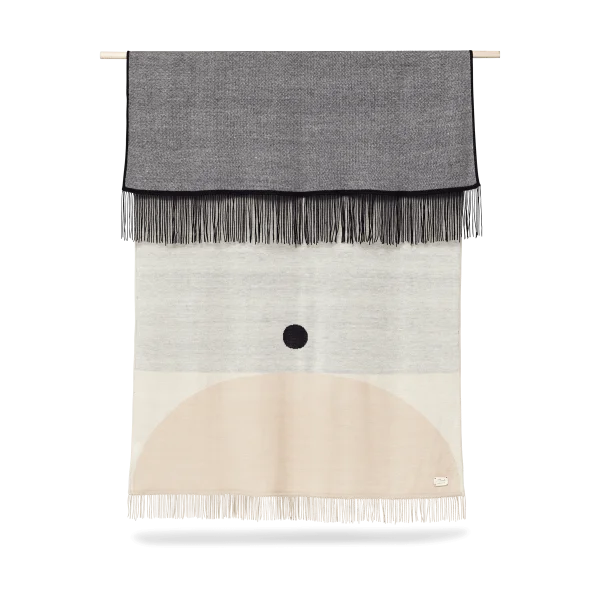 Form & Refine Aymara deken 130x190 cm Pattern crème