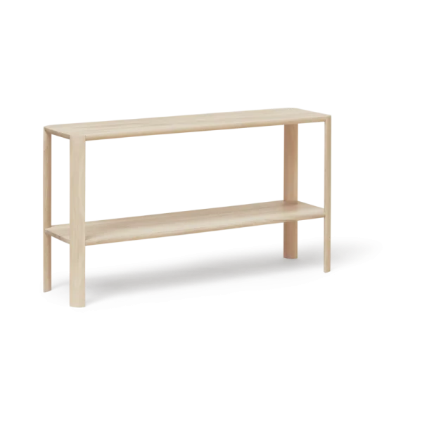 Form & Refine Leaf plankrek 2 planken 57x100 cm Wit eiken