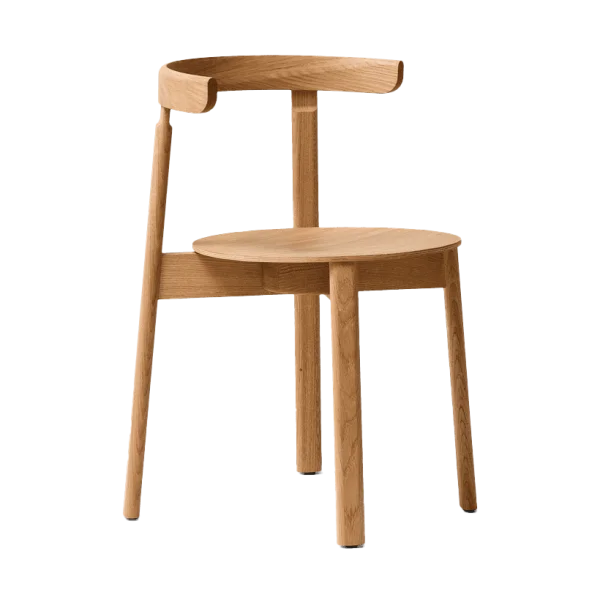 Form & Refine Lunar stoel Eikenhout