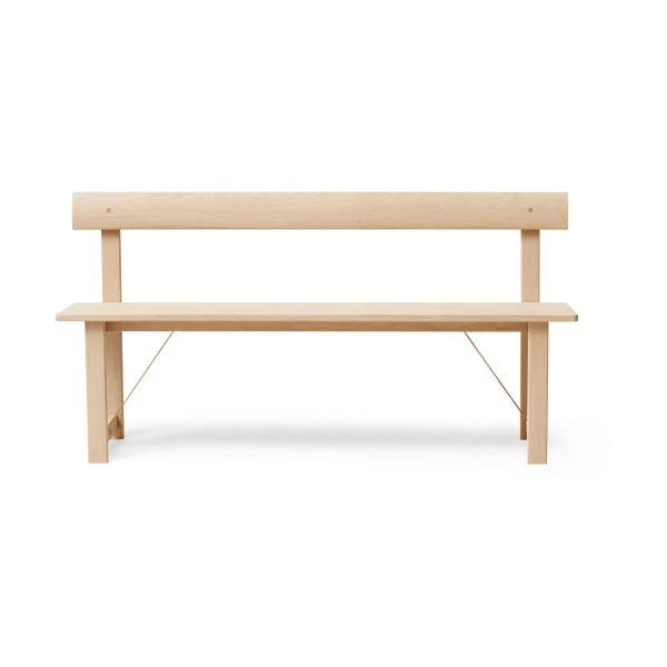 Form & Refine Position bank 155 cm Eik-messing