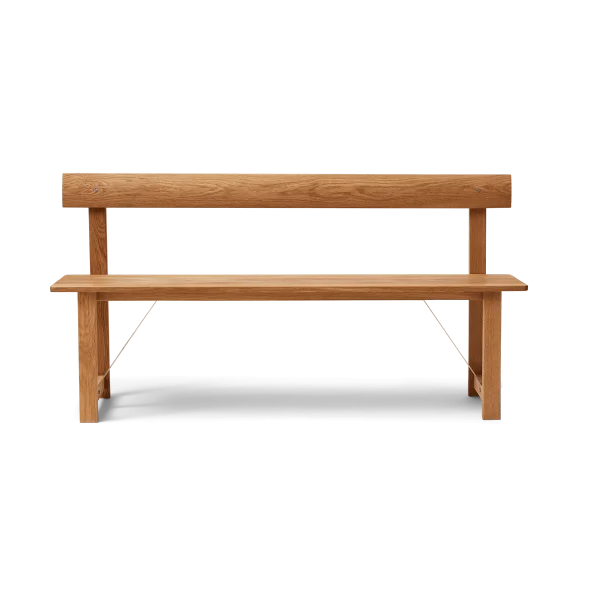 Form & Refine Position bank 155 cm Eik-staal