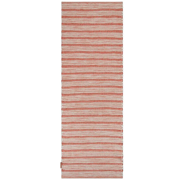 Formgatan Stripe vloerkleed 70x200 cm Burnt orange