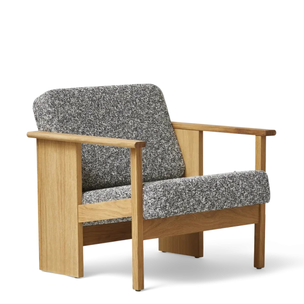 Form&Refine Block Loungestoel eiken - Kvadrat Zero 0004