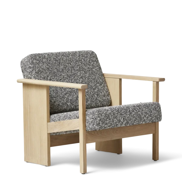 Form&Refine Block Loungestoel eiken wit - Kvadrat Zero 0004