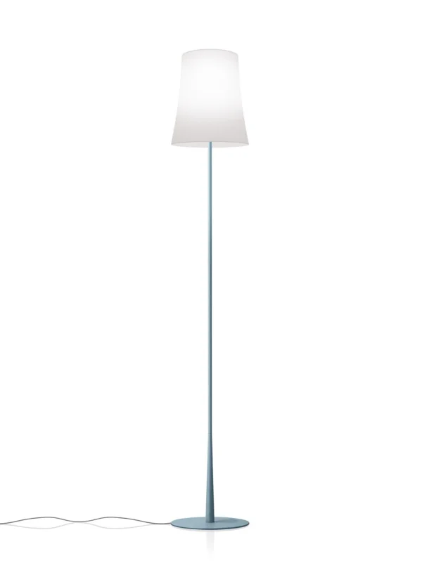 Foscarini Birdie Easy vloerlamp - lichtblauw