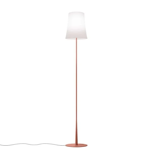 Foscarini - Birdie Easy Vloerlamp Rood Opal