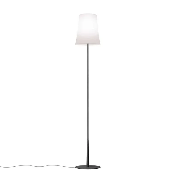 Foscarini - Birdie Easy Vloerlamp Zwart Opal