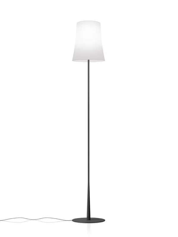 Foscarini Birdie Easy vloerlamp - zwart