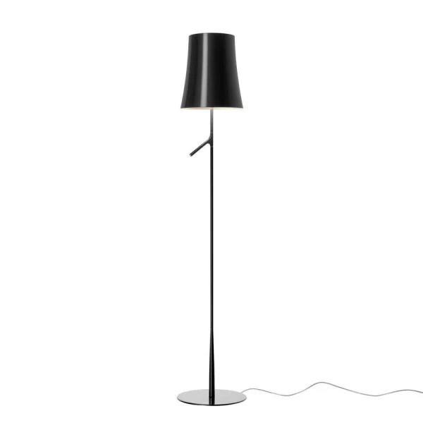 Foscarini - Birdie LED Vloerlamp m/Dimmer Grafiet