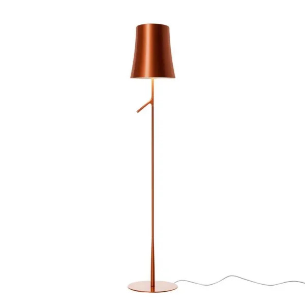Foscarini - Birdie Reading LED Vloerlamp Copper