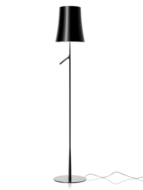 Foscarini Birdie vloerlamp - grafiet - dimbaar