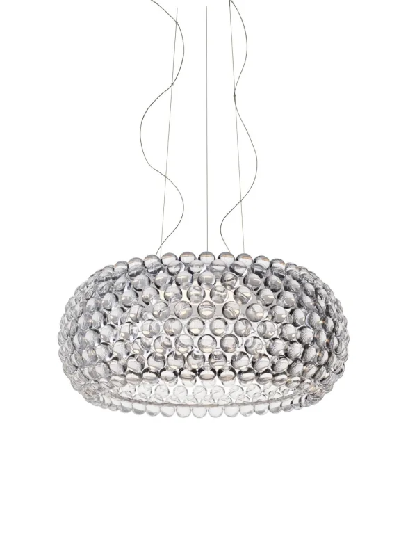 Foscarini Caboche Plus Grande Hanglamp - transparant - met MyLight