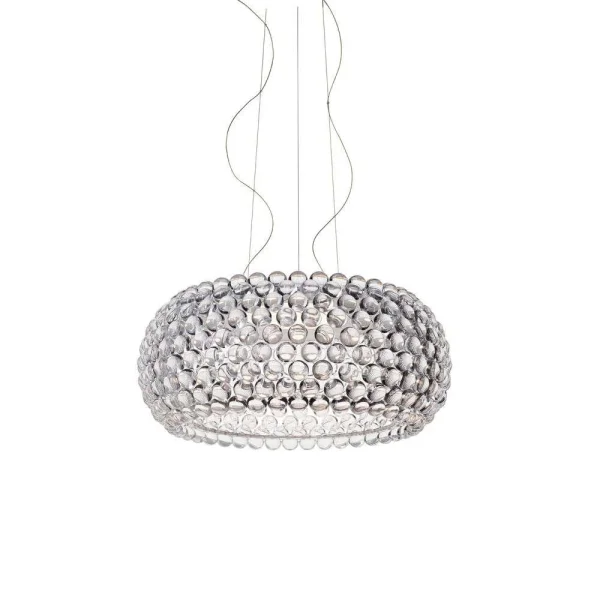 Foscarini - Caboche Plus LED Grande Hanglamp 3,2m Transparent